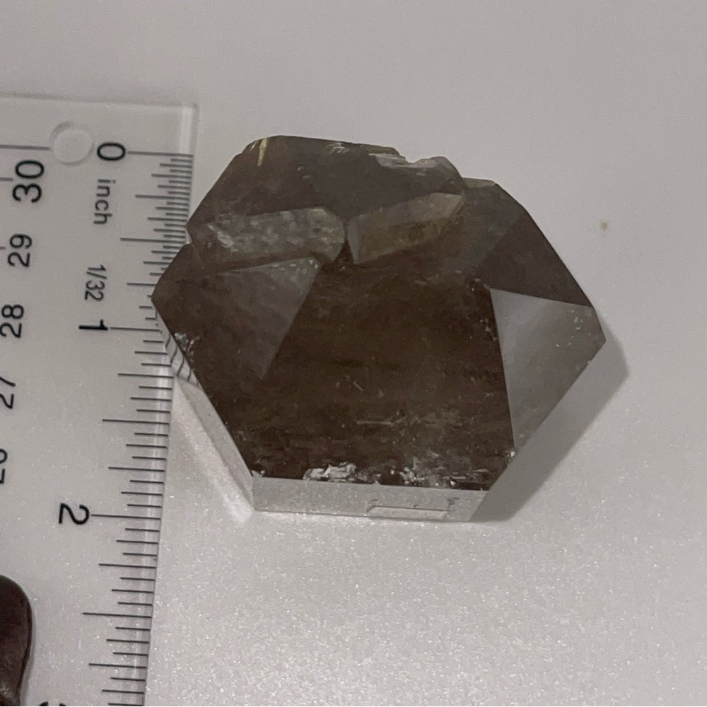 ❤️HP❤️ Gold Rutile in Quartz hand carved tower - Picture 11 of 17